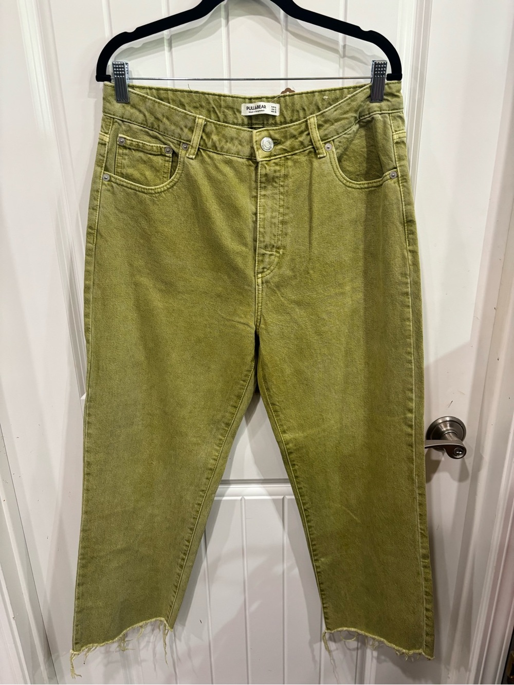 Pull&Bear Olive Green Men's Chinos